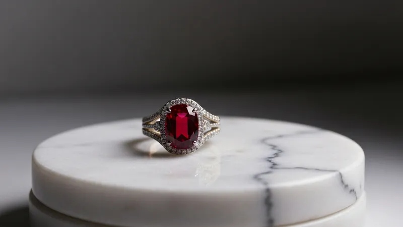 Bague rubis solde : trouvez le meilleur prix en 2025